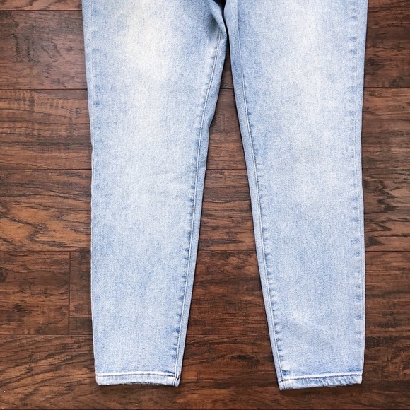 Blank NYC • The Great Jones two tone skinny jeans high rise Aquarius wash black - Picture 9 of 12